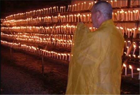 光三宝荒神社の献灯祭